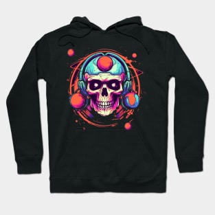 Psychedelic Astronaut Skull Hoodie